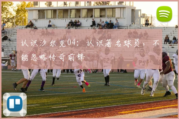认识沙尔克04:认识著名球员,不能忽略传奇前锋